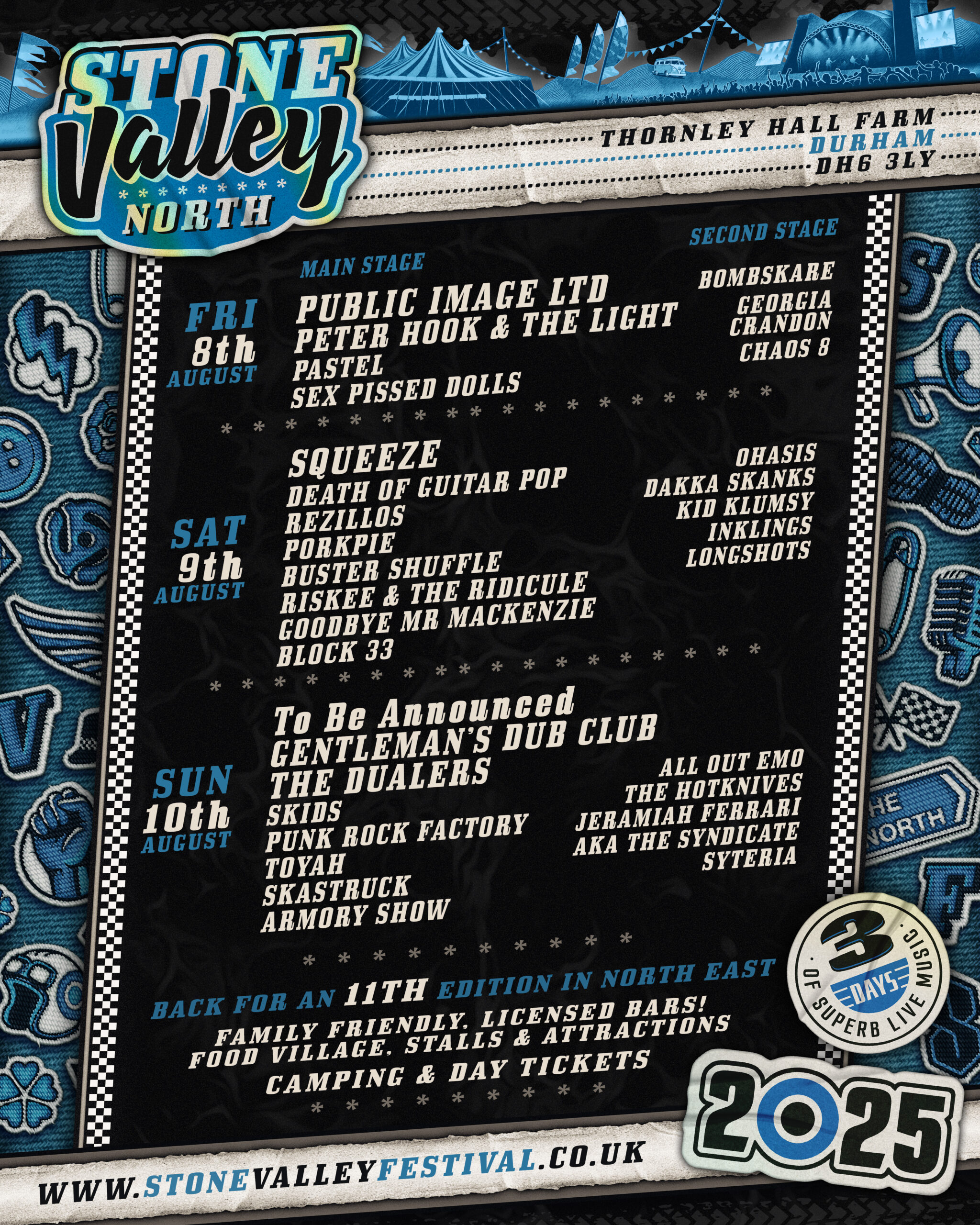 SVF-NORTH-DAYSPLIT POSTER
